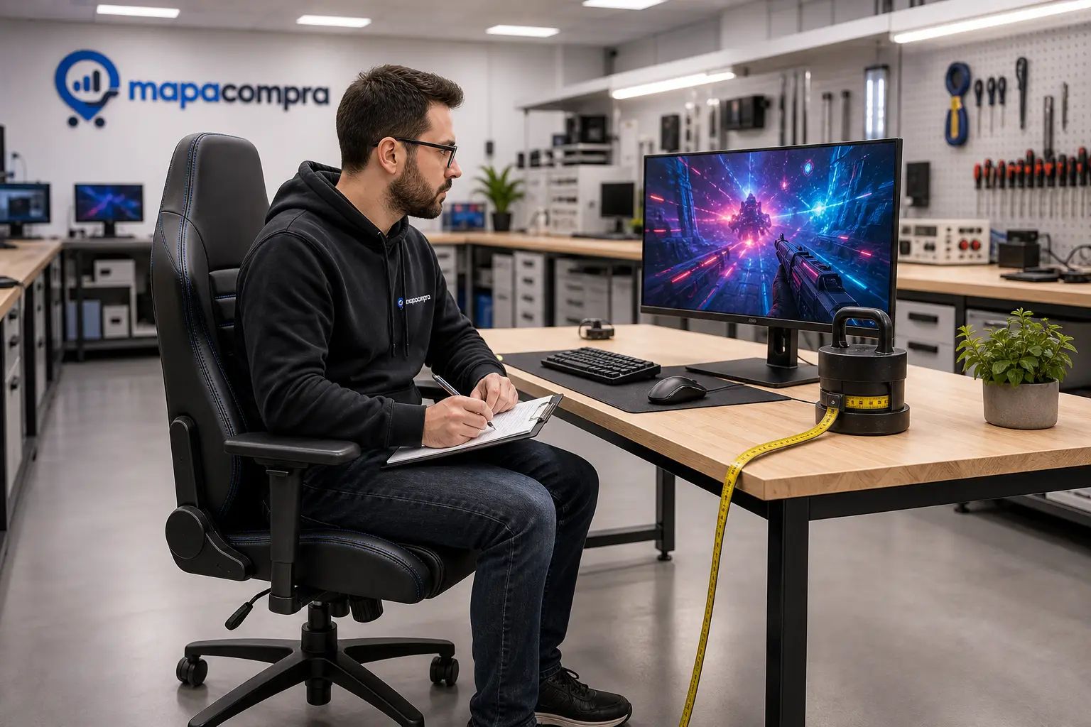 ALFORDSON Silla Gaming de Oficina en un uso cotidiano típico – Imagen ilustrativa (generada por IA)